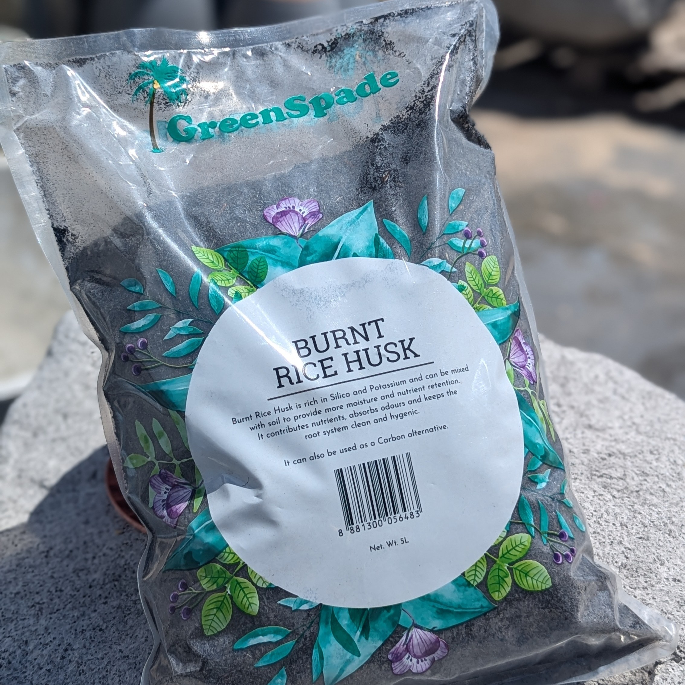 Burnt Rice Husk (5 L)