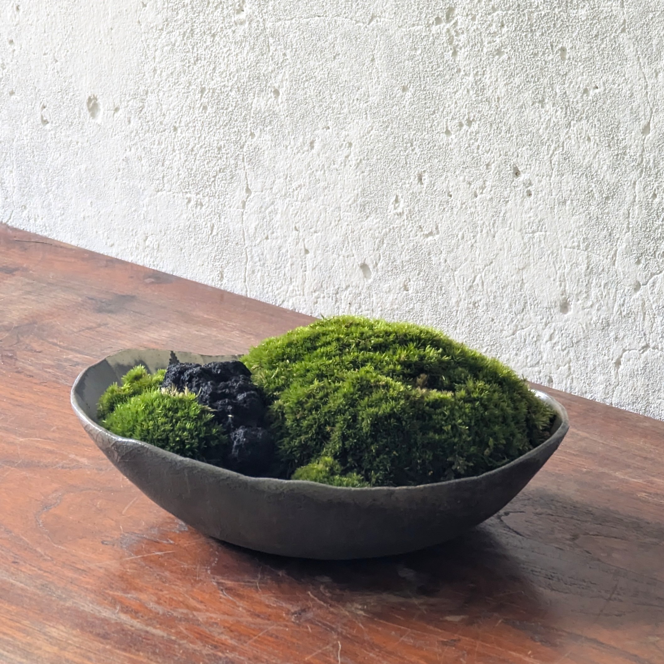 Japanese Moss Landscape – Handmade Ceramic Arrangement